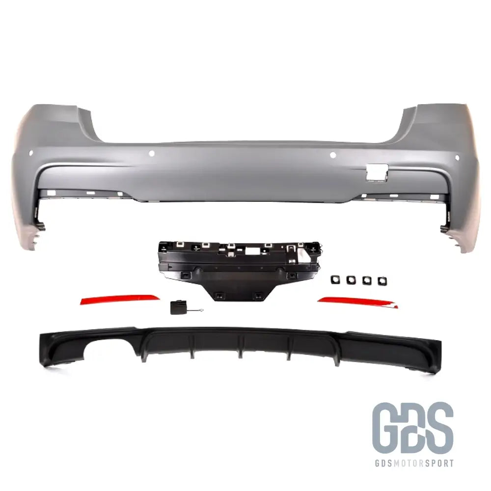 Pare choc arriere pack m pour bmw f31 touring sortie double gauche - pare-choc arrière