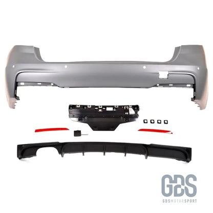 Pare choc arriere pack m pour bmw f31 touring sortie double gauche - pare-choc arrière