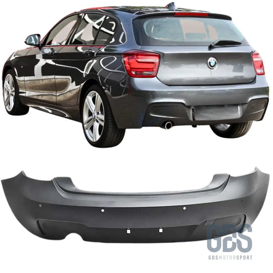 Pare-choc arrière pack m bmw série 1 f20 f21 phase sortie simple gauche - arrière
