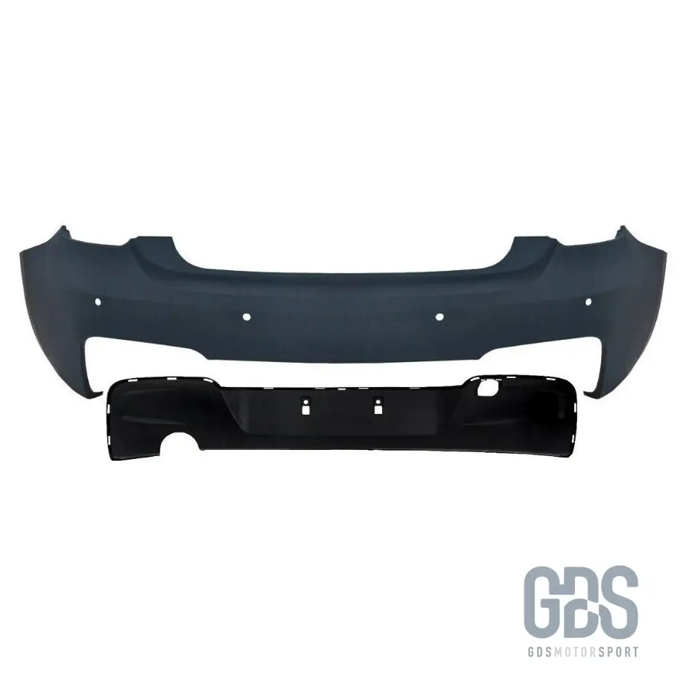Pare-choc arrière pack m bmw série 1 f20 f21 phase sortie simple gauche - arrière