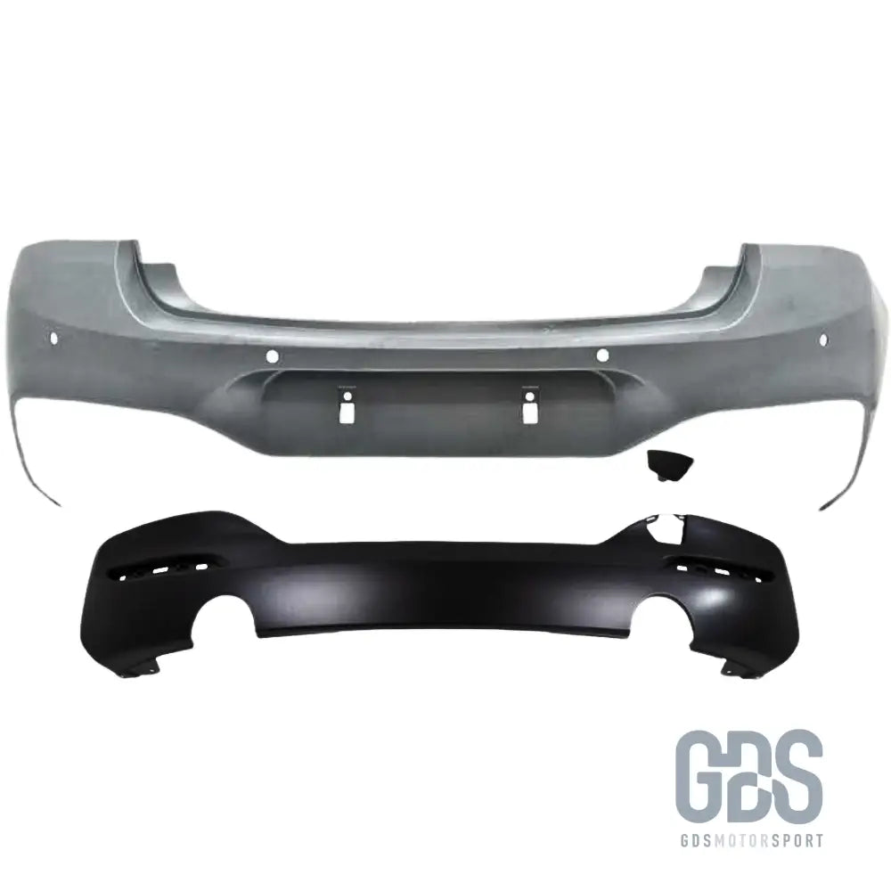 Pare-choc arrière pack m pour bmw série 1 f20 f21 phase 2 lci type 140i sortie gauche / droite - arrière