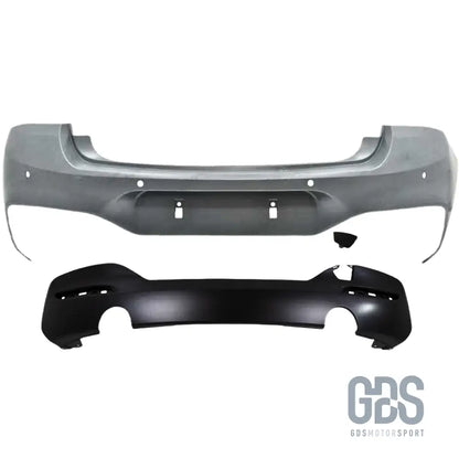 Pare-choc arrière pack m pour bmw série 1 f20 f21 phase 2 lci type 140i sortie gauche / droite - arrière
