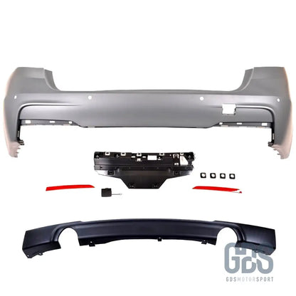 Pare-choc arrière pack m pour bmw série 3 f30 berline 335i 340i 335d