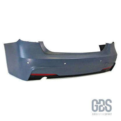 Pare-choc arrière pack m pour bmw série 3 f30 berline sortie simple gauche