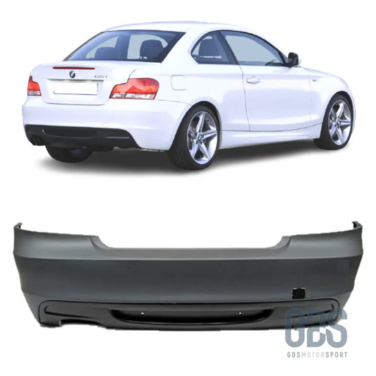 Pare-choc arrière pack m avec diffuseur pour bmw série 1 e82 coupé e88 cabriolet - arrière