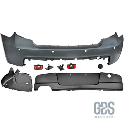 Pare-choc arrière pack m avec diffuseur pour bmw série 1 e87 e81 berline - arrière