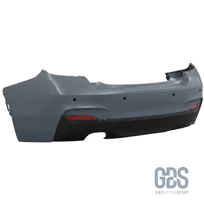 Pare-choc arrière pack m double sortie gauche pour bmw série 2 f22 f23 phase 1 et lci