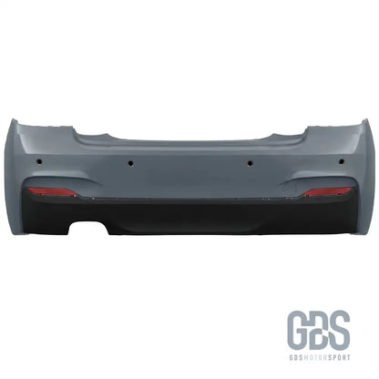 Pare-choc arrière pack m double sortie gauche pour bmw série 2 f22 f23 phase 1 et lci