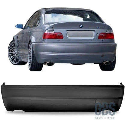 Pare-choc arrière pack m duplex pour bmw série 3 e46 berline - arrière
