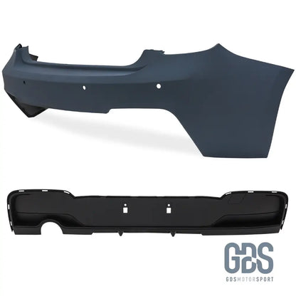 Pare choc arrière Pack M Performance pour BMW F20/ F21 Phase 1 Sortie simple gauche - Choc kit carrosserie - GDS Motorsport