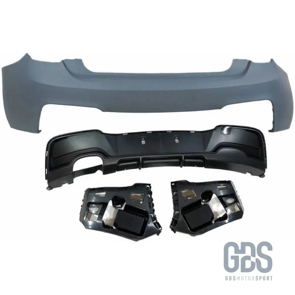 Pare-choc arrière pack m performance bmw série 1 f20 f21 phase double sortie gauche - arrière