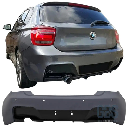 Pare-choc arrière pack m performance bmw série 1 f20 f21 phase sortie simple gauche - arrière