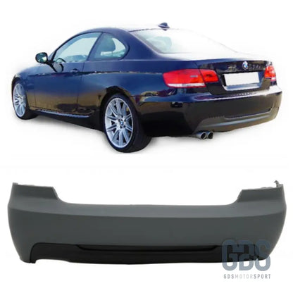 Pare-choc arrière pack m sport bmw série 3 e92 e93 phase 1 et 2