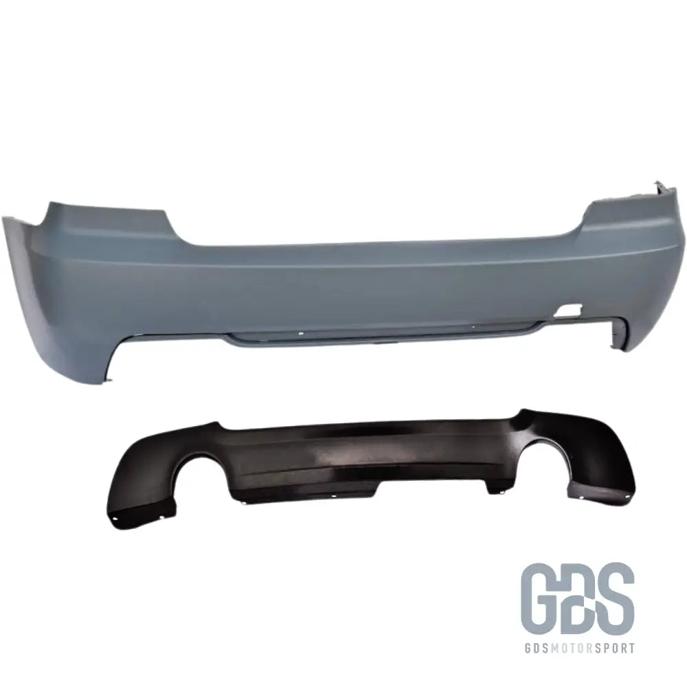 Pare-choc arrière pack m sport bmw série 3 e92 e93 phase 1 et 2