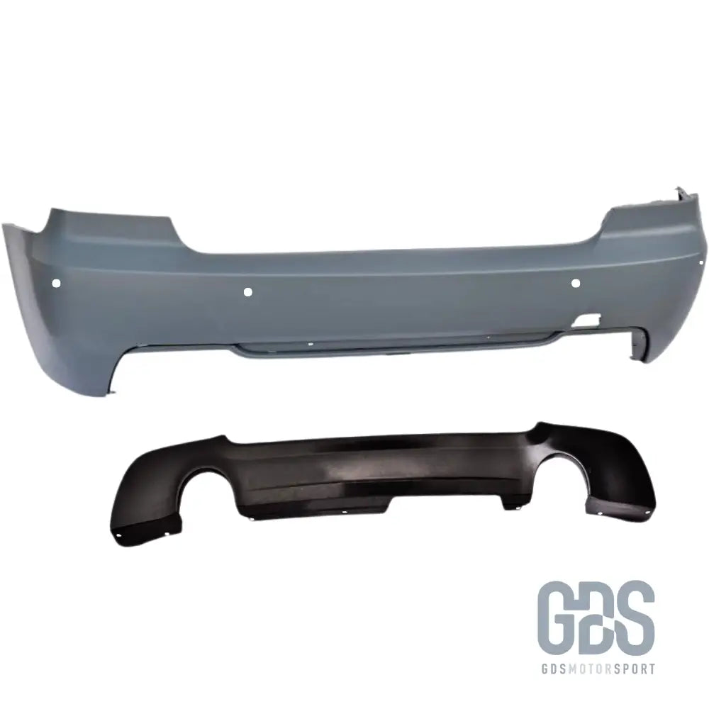 Pare-choc arrière pack m sport bmw série 3 e92 e93 phase 1 et 2