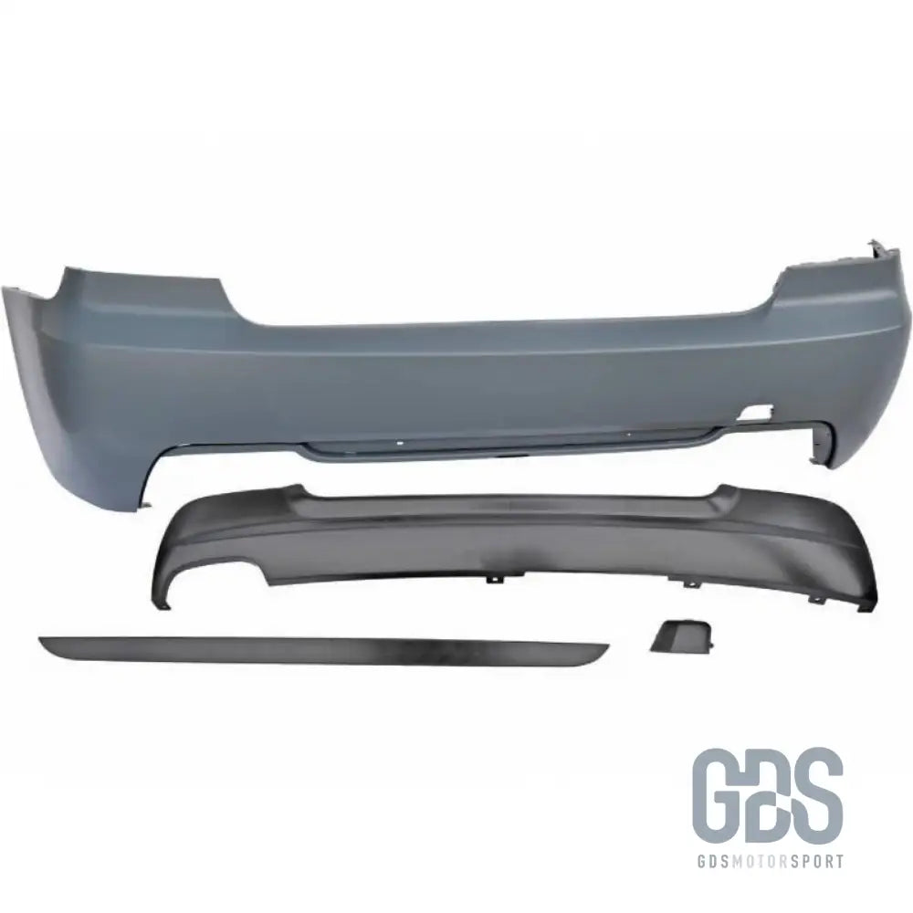 Pare-choc arrière pack m sport bmw série 3 e92 e93 phase 1 et 2