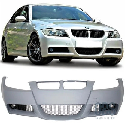 Pare-choc avant bmw pack m série 3 e90/e91 phase 1 avec antibrouillards - pare-choc