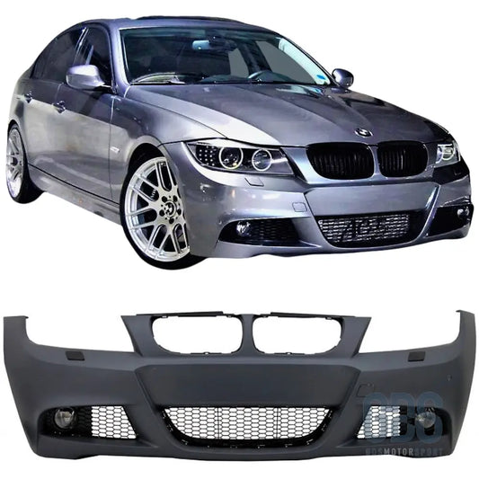 Pare-choc avant bmw pack m série 3 e90/e91 phase 2 lci avec antibrouillards - pare-choc