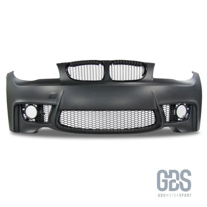 Pare-choc avant look 1m pour bmw série 1 e81 e82 e87 e88 — phase et 2