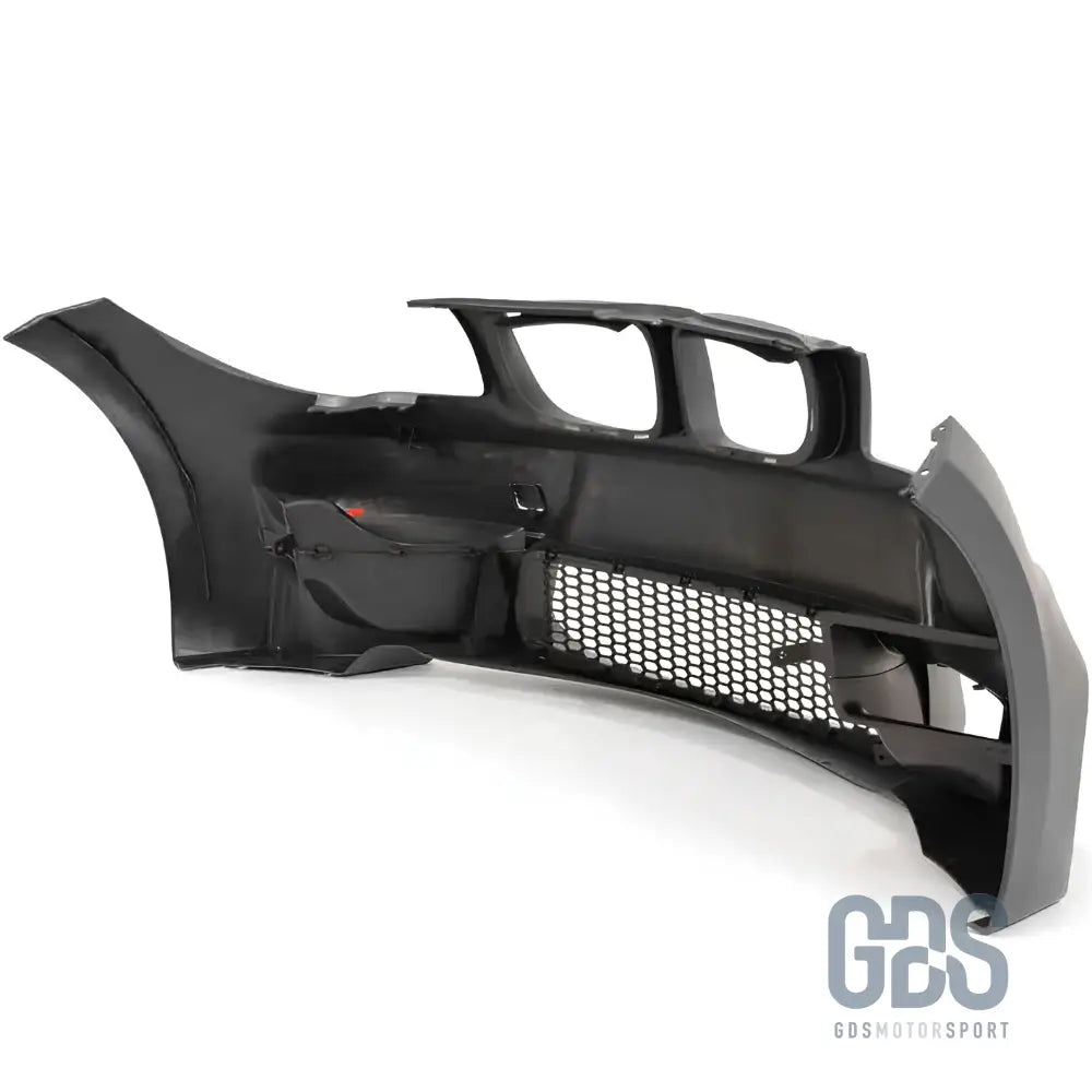 Pare-choc avant look 1m evo pour bmw série 1 e81 e82 e87 e88 version sans antibrouillards