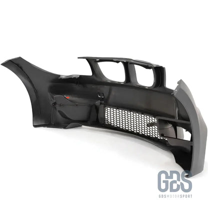 Pare-choc avant look 1m evo pour bmw série 1 e81 e82 e87 e88 version sans antibrouillards