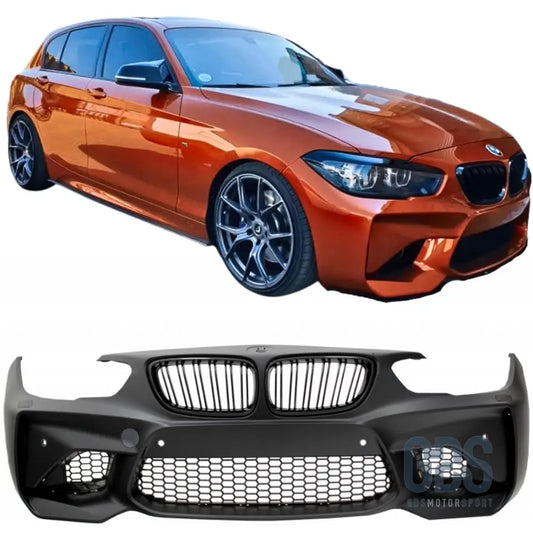 Pare-choc avant look m2 compétition pour bmw série 1 f20 f21 phase 2 lci