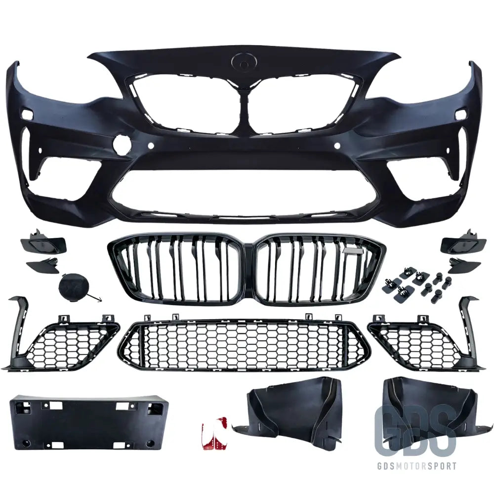 Pare-choc avant look m2 compétition pour bmw série 2 f22 f23