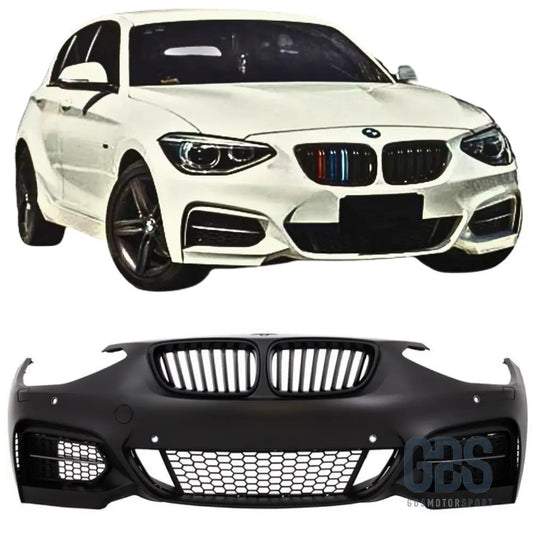 Pare-choc avant look m235i bmw série 1 f20 f21 phase sans antibrouillards