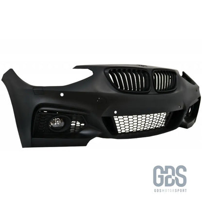Pare-choc avant look m235i bmw série 1 f20 f21 phase avec antibrouillards