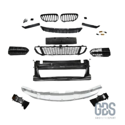 Pare-choc avant look m235i bmw série 1 f20 f21 phase sans antibrouillards