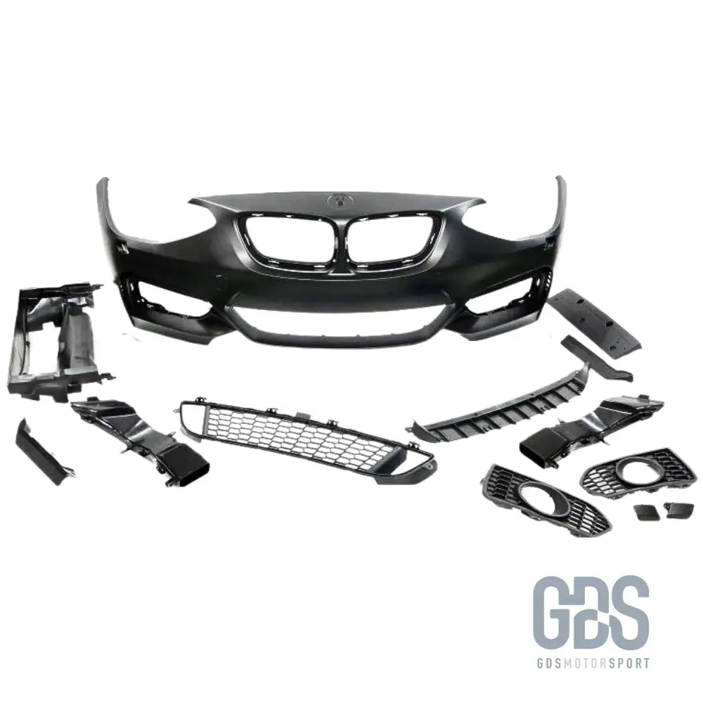 Pare-choc avant look m235i bmw série 1 f20 f21 phase avec antibrouillards