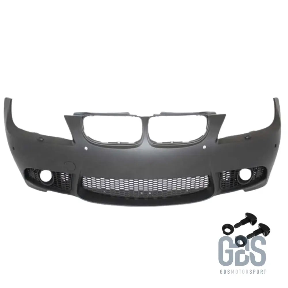 Pare-choc avant look m3 bmw série 3 e90/e91 phase 2 lci avec antibrouillards - pare-choc