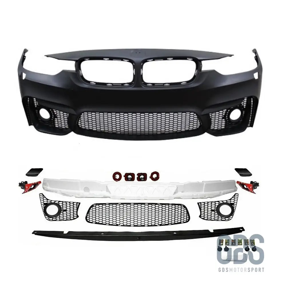 Pare-choc avant look m3 f80 pour bmw série 3 f30 / f31