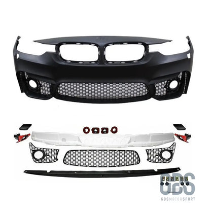 Pare-choc avant look m3 f80 pour bmw série 3 f30 / f31