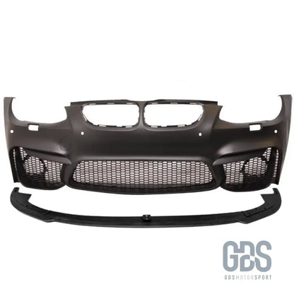 Pare-choc avant look m4 bmw e92 e93 phase 2 sans antibrouillards avec lame m performance