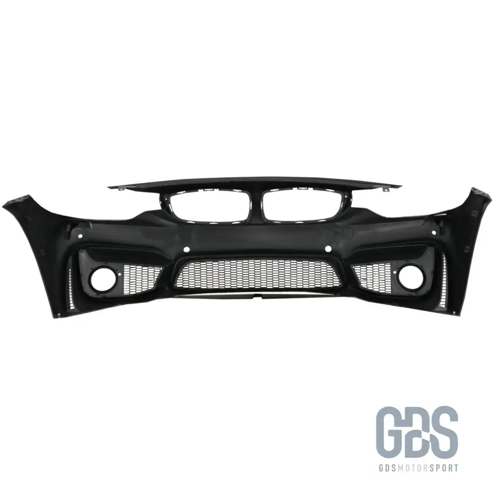 Pare-choc avant look m4 f82 pour bmw série 4 f32 f33 f36 - avec antibrouillards