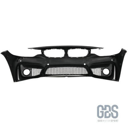 Pare-choc avant look m4 f82 pour bmw série 4 f32 f33 f36 - avec antibrouillards