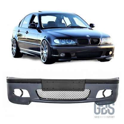 Pare-choc avant look pack m2 pour bmw série 3 e46 berline / touring