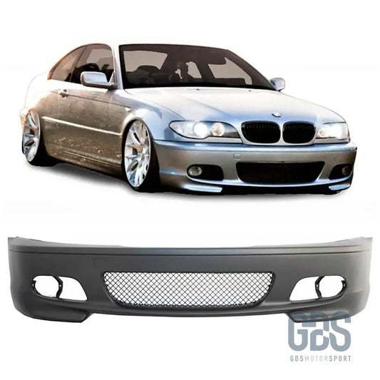 Pare-choc avant look pack m2 pour bmw série 3 e46 coupé / cabriolet
