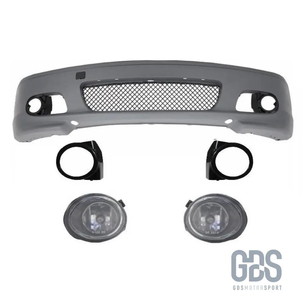 Pare-choc avant look pack m2 pour bmw série 3 e46 coupé / cabriolet