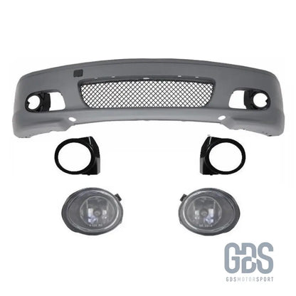 Pare-choc avant look pack m2 pour bmw série 3 e46 coupé / cabriolet