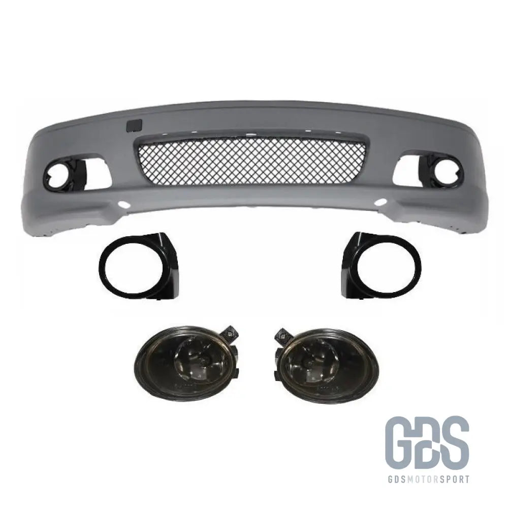 Pare-choc avant look pack m2 pour bmw série 3 e46 coupé / cabriolet