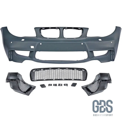 Pare Choc Avant Look série 1M EVO pour BMW E81 / E82 / E87 / E88 - Avec PDC - GDS Motorsport