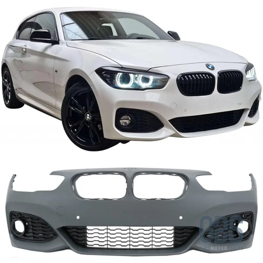 Pare-choc avant pack m pour bmw série 1 f20 f21 phase 2 lci
