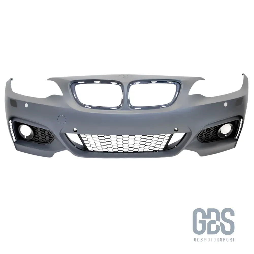 Pare-choc avant pack m pour bmw série 2 f22 f23 phase 1 et lci
