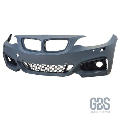 Pare-choc avant pack m pour bmw série 2 f22 f23 phase 1 et lci
