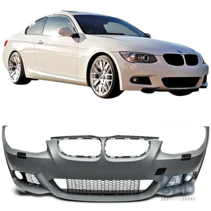 Pare-choc avant pack m sport bmw série 3 e92 e93 phase 2 lci 2009-2014