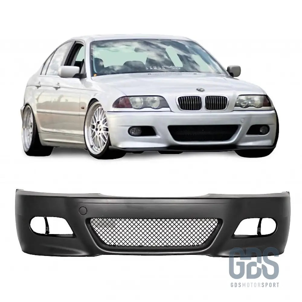 Pare-choc avant style m3 pour bmw série 3 e46 berline / touring