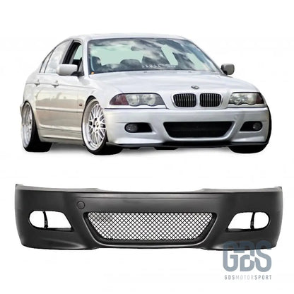 Pare-choc avant style m3 pour bmw série 3 e46 berline / touring