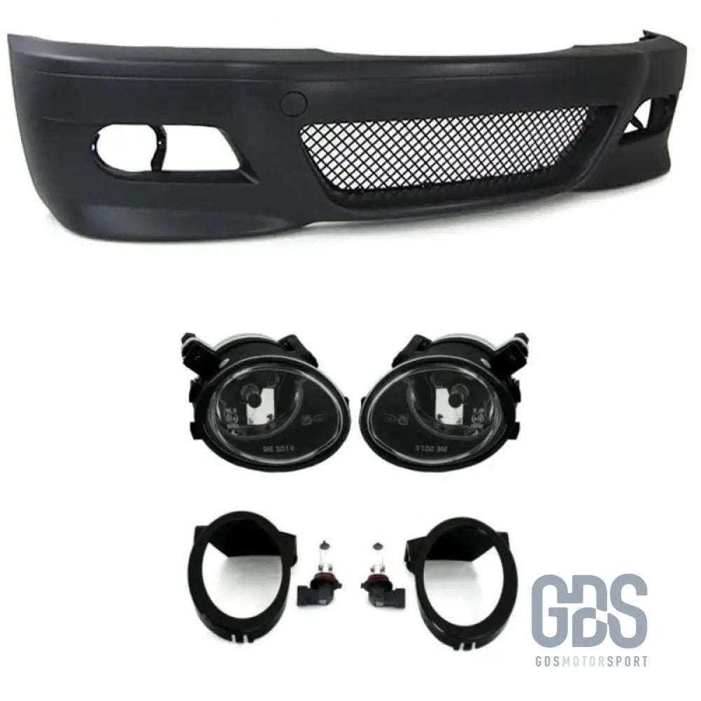 Pare-choc avant style m3 pour bmw série 3 e46 berline / touring